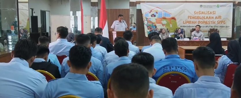 Sosialisasi Pengelolaan Air Limbah Domestik SPPG Berdasarkan Peraturan Menteri Lingkungan Hidup Nomor 11 Tahun 2025